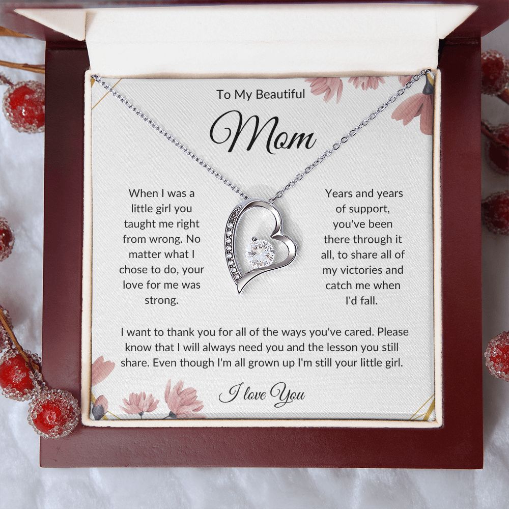 To My Beautiful Mom | Forever Love Heart