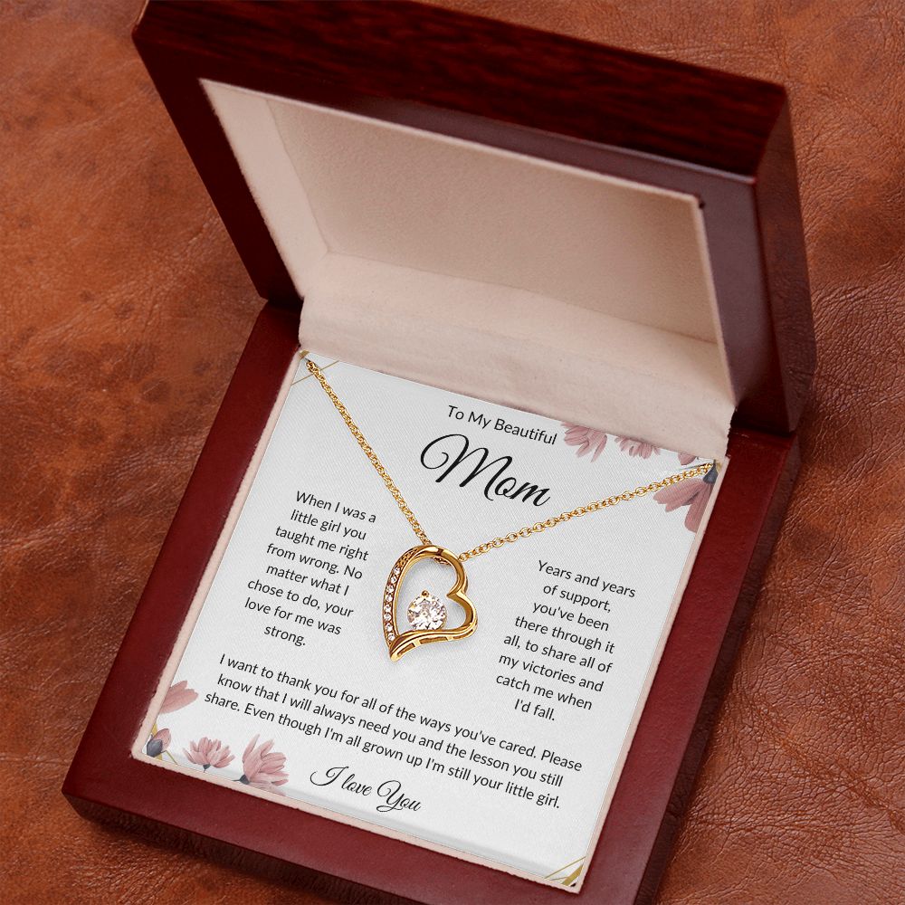 To My Beautiful Mom | Forever Love Heart