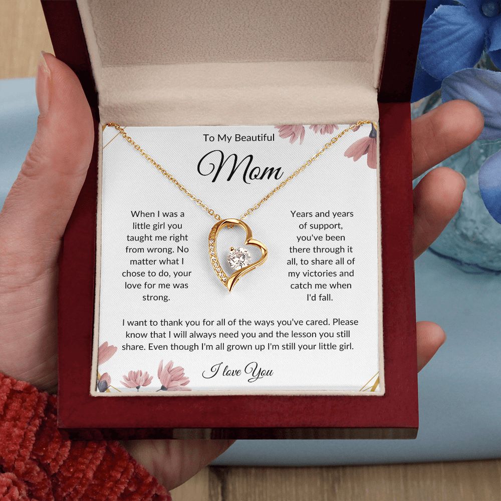 To My Beautiful Mom | Forever Love Heart