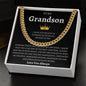 To My Grandson | Cuban Linked Chain