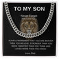 To My Son | Cuban Linked Chain