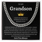 To My Grandson | Cuban Linked Chain