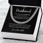 To My Husband | Cuban Linked Chain