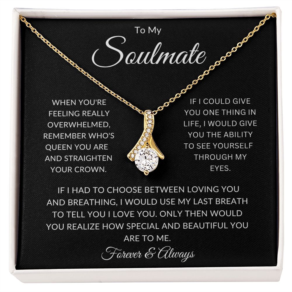 To My Soulmate | Alluring Beauty Necklace