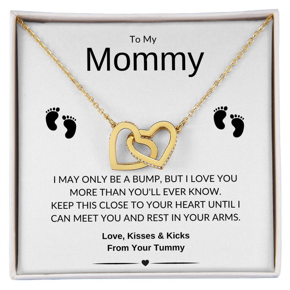 To My Mommy | Interlocking Hearts Necklace
