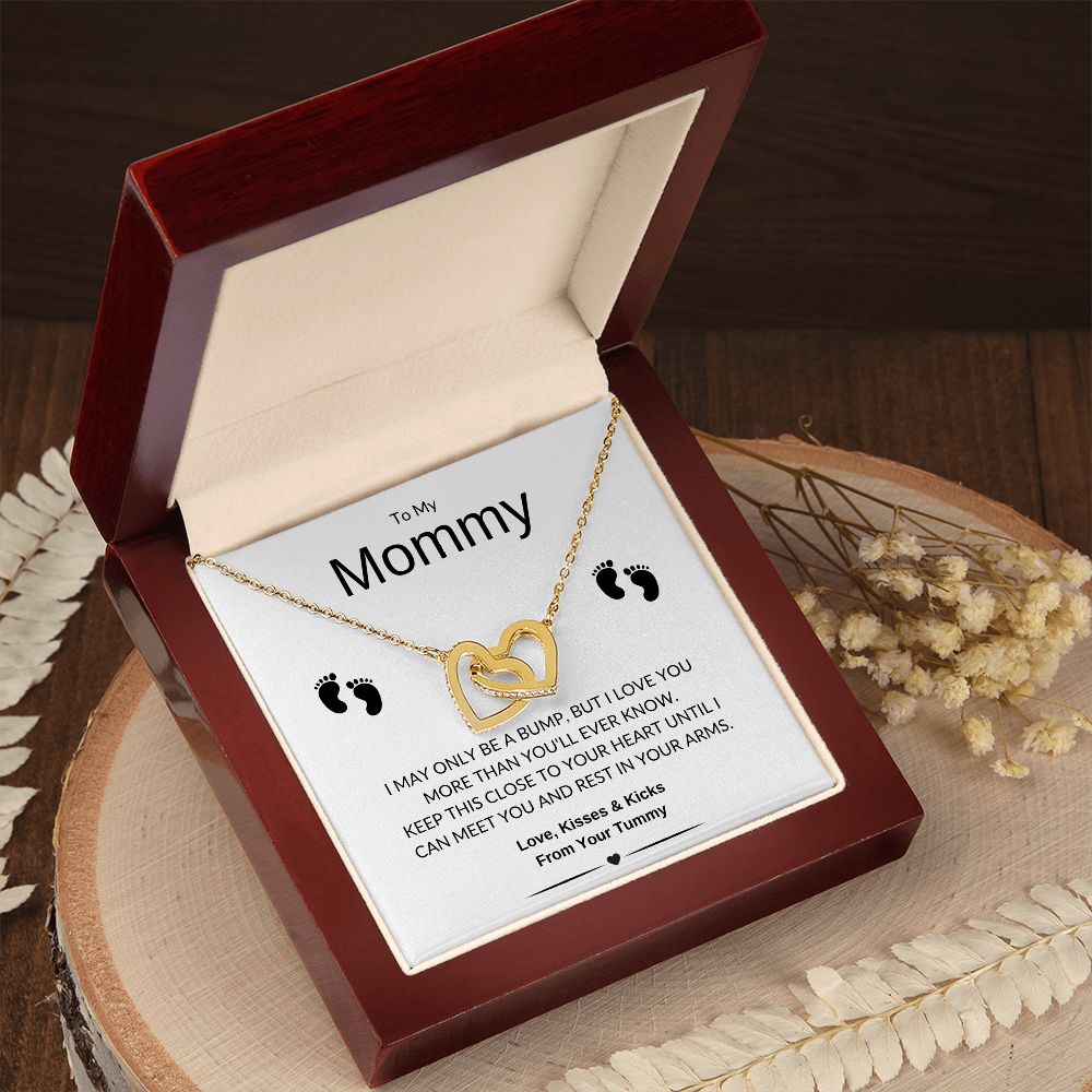 To My Mommy | Interlocking Hearts Necklace