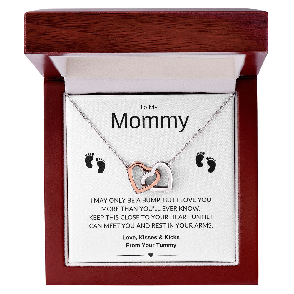 To My Mommy | Interlocking Hearts Necklace