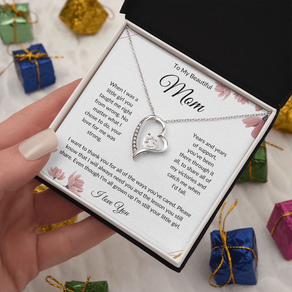 To My Beautiful Mom | Forever Love Heart