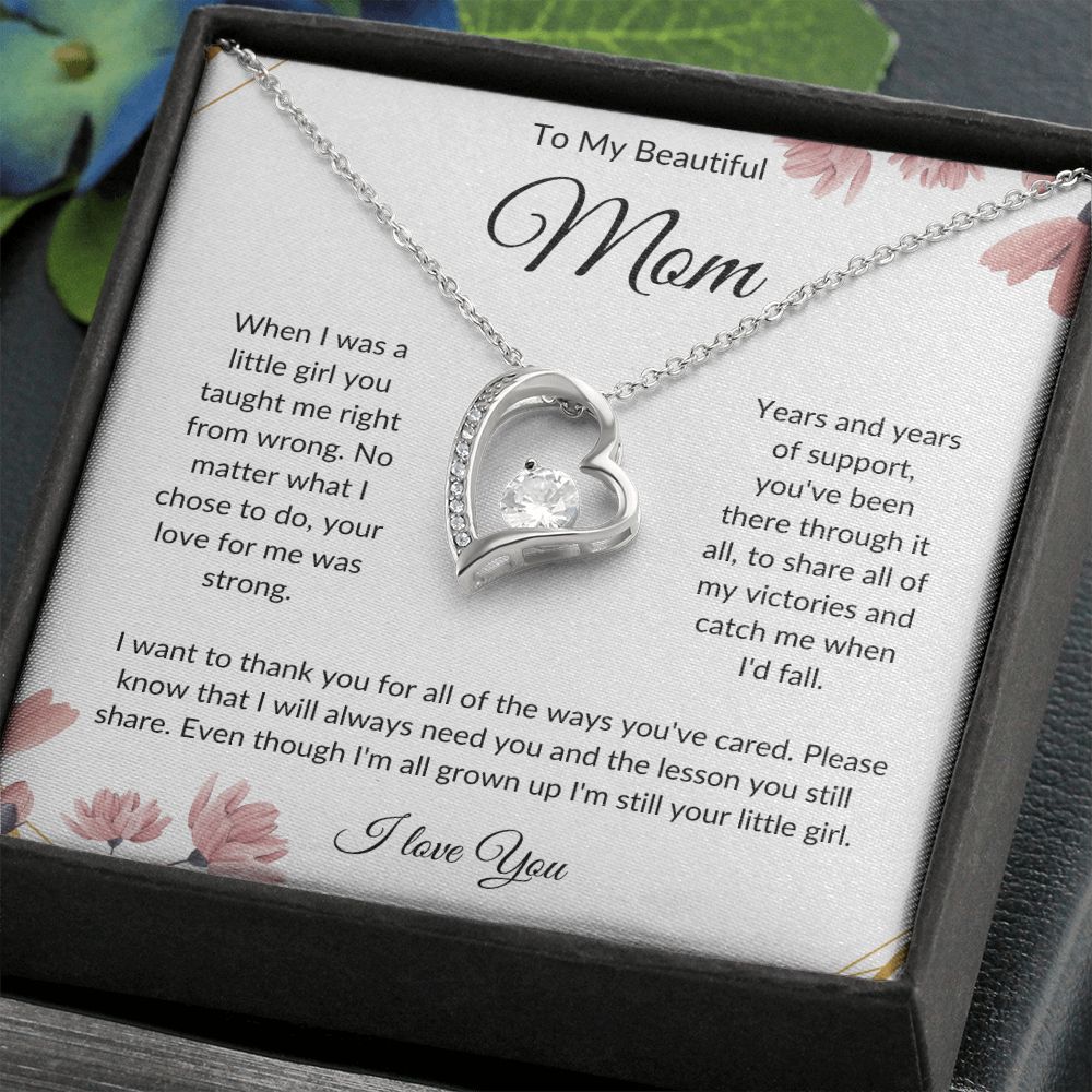 To My Beautiful Mom | Forever Love Heart