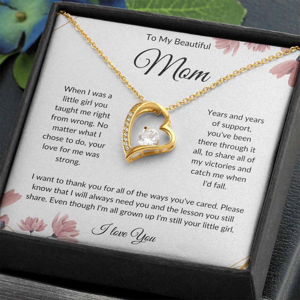 To My Beautiful Mom | Forever Love Heart