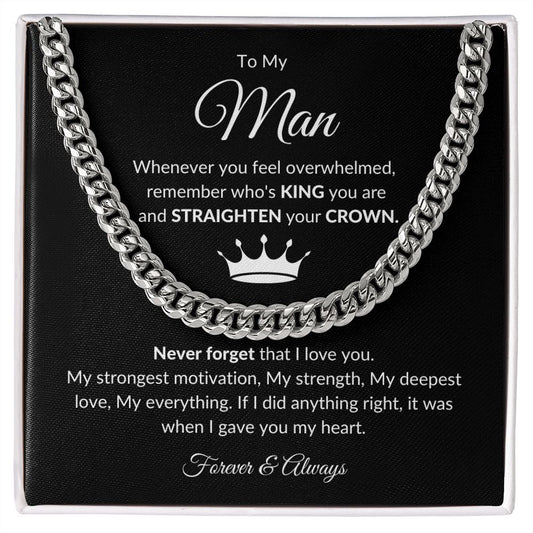 To My Man | Cuban Linked Chain