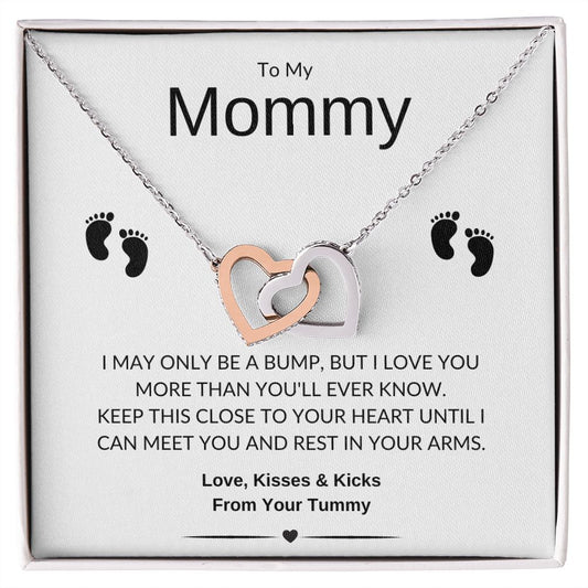 To My Mommy | Interlocking Hearts Necklace